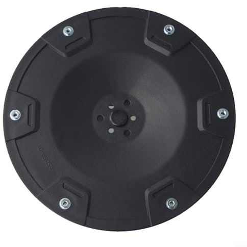 Homeponnew Disco per tagliaerba robotico compatibile con Dreame A1 Automatico Tagliaerba Ricambio Accessorio Nero 190,3 × 29,3 mm Durevole Polipropilene Parte di Manutenzione