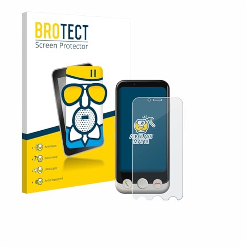BROTECT Schutzglas für Doro Aurora A10 | Entspiegelnder Displayschutz Made in Germany Schutzfolie Glas Matt Anti-Reflex Kratzfest 9H Anti-Fingerprint Einfache Montage