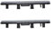 Bürstenstreifen-Set für Kärcher FC BR Serie BR 30/4C Hartbodenreiniger Bodendüse 300 mm (2er-Pack)