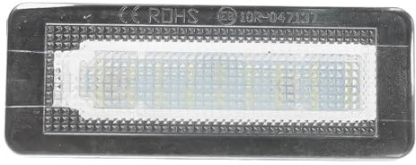 Kennzeichenbeleuchtung, Kennzeichenleuchte 2PCS Kennzeichenbeleuchtung mit Controller Weiß Passend für Smart 450 451 Auto Signalleuchten Zubehör