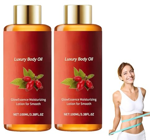 2 Stück Magical Luxury Body Oil, Glow Remedy Oil, Lifting Körperöl Straffend, Glow Straff Magic Körperöl, Strafft Und Hebt Schlaffe Haut, Reduziert feine Linien, Verbessert die Elastizität (B)