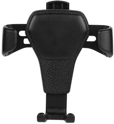 Techsuit Auto Handyhalter für Lüftungsgitter, Schwerkraftgriff, 360 Drehung, Verstellbarer Winkel, Polykarbonat, Universal, Schwarz