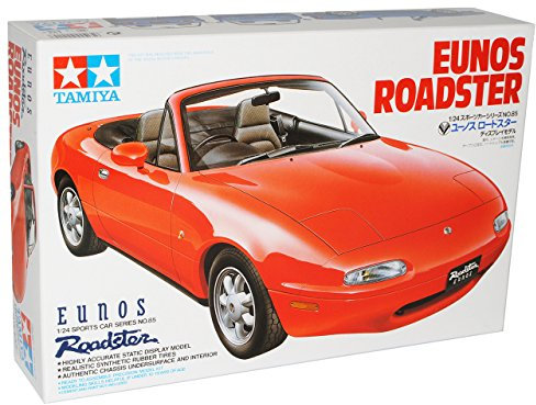 Tamiyia Mazda MX5 NA 1989-1998 Rot Cabrio 24085 Kit Bausatz 1/24 Modell Auto Modell Auto