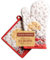 Maison d' Hermine Bagatelle 100% Coton - Gants de Four (19cm x 33cm) et maniques (20cm x 20cm) pour Barbecue - Cuisson - Four à Micro-Ondes - Grillades - Thanksgiving/Noël