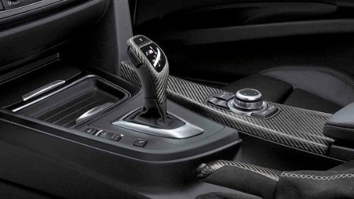 BMW Original Blende Gangwahlschaltknauf LHD M Performance Automatik für 3er F30 F31 - Sport-Automatik