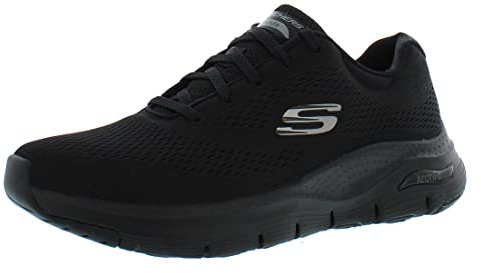 Skechers Arch Fit Big Appeal, Zapatillas Mujer, Negro, 37 EU