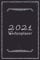 Wochenplaner 2021: Cooles schwarz weiß Design I Wochenplaner I 107 Seiten liniert und Kalender 2021 I Journal Tagebuch Geschenk Geburtstag Taschenkalender Lustig Notizbuch