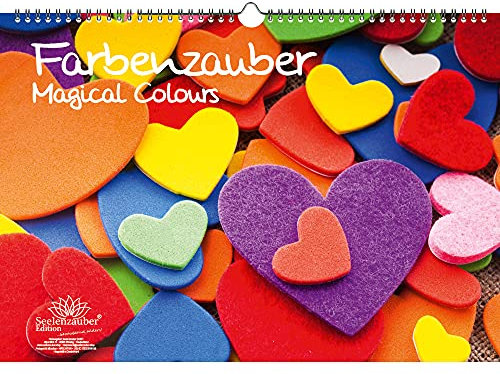 Farbenzauber DIN A3 Kalender - Immerwährender Kalender Farben Colours - Seelenzauber