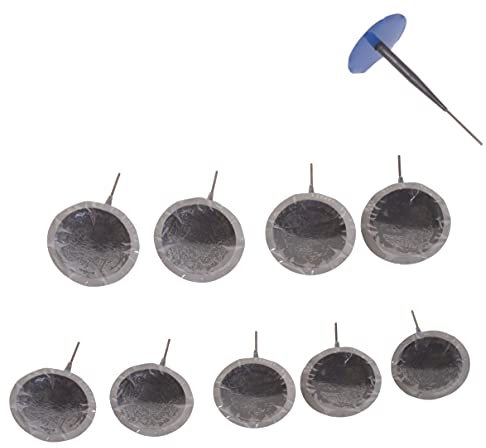 Aqbau Set 10x Reifenreparaturkörper Reifenpflaster Reifenpilze PKW Reifenreparatur KFZ 6mm