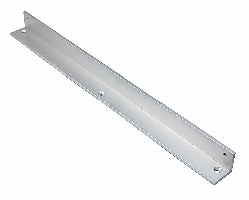 GEZE Aluminium Türstopper für Objekttür, Silber, Modern, T-Stop/Ecline, passend für T-Stop Gleitschiene BG, 115006