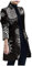 Westernhemd Baseball Jacke Damen Extrem Warme Winterjacke Damen KostüM Quinn Lange Weste Damen Mit Kapuze Winterjacke Beige Damen Winterjacke Fellimitat Jacke Damen Circuit（Schwarz,XXL）