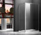 DUPI Mampara de Ducha Rectangular 80X110cm Cristal QATAR 5mm Puertas Correderas 1 HOJAS CIERRE MAGNETICO