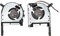 Asus Fx506L Ersatzlüfter Asus Tuf Fx505Dy Lüfter Aluminiumlegierung, ABS CPU Gpu Lüfter 4 Pin Gute Wärmeableitung Laptop Lüfter für Asus Tuf Gaming Fx505Du für Fx505Dy für Fx505Dd (CPU- und GPU-L