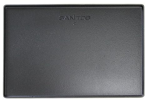 CHEFGASTRO Wende-Grillplatte Gusseisen für Napoleon Rogue, 45,1 x 29,5 cm, seasoned Plancha Pizzaplatte für Gasgrill