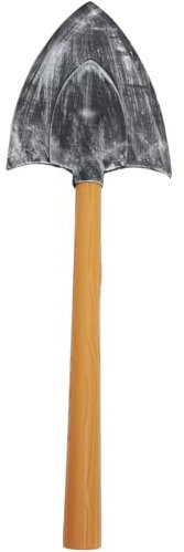 Theaque Pickaxe Costume Accessory, Foam Pickaxe Toy Shovel Spades Toy Dwarf Spade Halloween Costume Props Fake Garden Spades Party Trick Props for Cosplay Party (1)