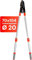 Avilia Tronchese Tagliarami Telescopico con Cricchetto 20cm - Forbice da Giardinaggio Manico Estensibile 70-104cm, Perfetto per Potatura Rami Alti, con Taglio a Cricchetto, 43x2x10cm