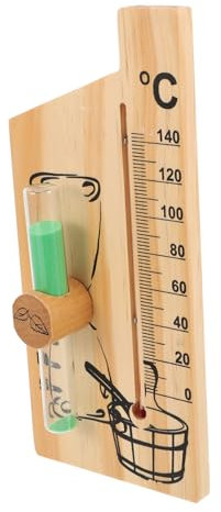 BCOATH Minuterie De Sauna avec Sablier Réutilisable Décoratif Et Salle De Sauna Chronomètre