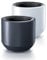 magubo Grand pot de fleurs d'extérieur avec insert, en plastique, grand pot de fleurs pour l'extérieur et le jardin, diamètre : 40 cm, blanc