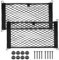 Riceel Storage Nets for Campervan, 2 PCS Car Mesh Cargo Net 25 × 55 cm Storage Nets for Campervans Elastic Storage Net for Car Caravan Motorhome Boat