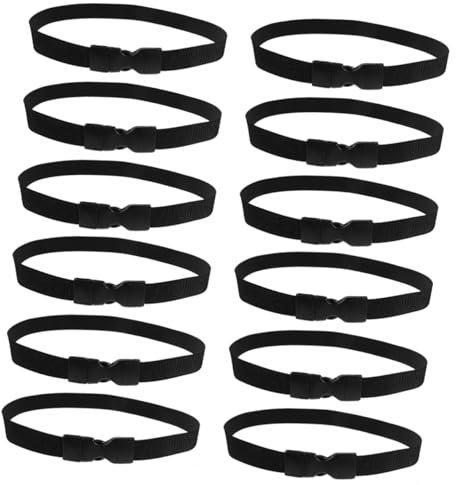 Zerodeko 4sets Elastic Band for Trash Bag Circular Fixing Band for Kitchen Bin Litter Picking Hoop Rubbish Bin 3pcs*4