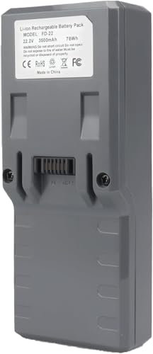 WoskjXas 22.2V 3500mAh Sostituzione Batteria Compatibile con Hoover FD22 Freedom Series Aspirapolvere FD22BC 011 FD22BCPET 001 FD22BR 001 FD22G 001 FD22HH 001