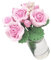 Abaodam Topfmodell Showcase albern waschbecken Dekoration Frauen Jumbo Gel Home Decor wohnungsdeko Mini gartenhaus Miniature Rose kunstpflanze DIY-Verzierung Mini-Rosendekoration Harz Rosa