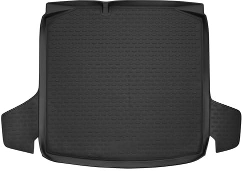 WALSER XTR Kofferraumwanne für Skoda Fabia 2 Kombi 10/2007-12/2014, 100% passgenaue Antirutschmatte Auto, Gummimatte Auto, Kofferraum Schutzmatte, Anti Rutsch Matte Gummi, Auto Gummimatten