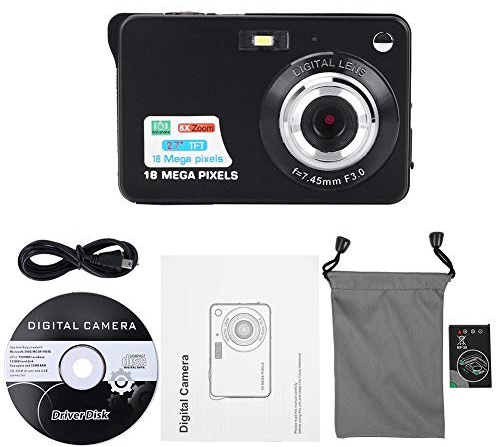 Enfants Appareil Photo numérique Mini caméra vidéo Enfants Appareil Photo numérique pour Filles 3-10 1080P HD 2.0In écran caméra supporte la caméra pour 32 Go de Carte