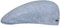 Stetson Just Linen Flatcap Damen/Herren - Made in The EU - Aus 100% Leinen - Mit Baumwolle gefüttert - Schirmmütze unifarben - Leinencap mit Metall-Emblem - Frühling/Sommer hellblau 56 cm