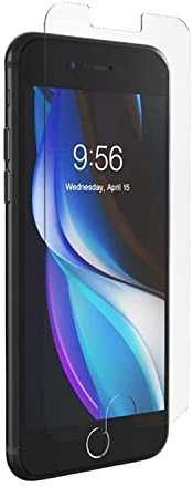 ZAGG InvisibleShield Glass Elite VisionGuard+ Apple iPhone SE/8/7/6s/6 (Screen)- Anti-microbial, Impact Protection, Scratch Resistant, Blue-Light Filter