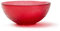 Excelsa Red Arabesque Salatschüssel, Glas, Rot