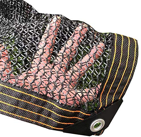 Filet d'ombre Potager,Toile d'ombrage 38% Noire,Abri UV,Ombrage,Respirant,Protection Solaire,pour La Couverture VéGéTale/Serre/Jardin/Pergola/Patio Lawn/Pet House,avec Oeillets(2x2m/6.6x6.6ft)