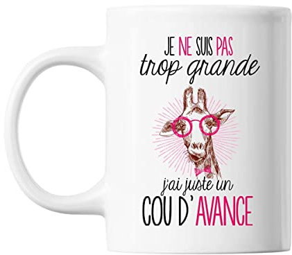 Mug Girafe pas trop Grande