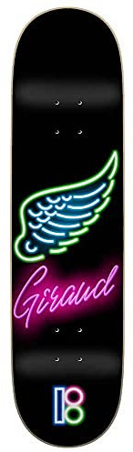 Plan B Neon Aurelien Skateboard-Brett / Deck, 20,3 cm, Schwarz