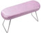 Nail Arm Rest Soft Pink Manicure Hand Pillow Professional Table Desk Station Microfiber Leather for Salon Home Use Nail Technician Beginner