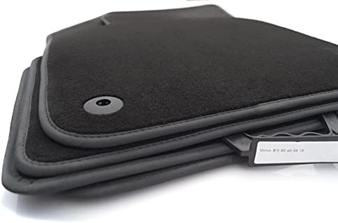 Fußmatten für Volvo XC60 II (alle) Automatten in Original Qualität Matten Set 4-teilig Schwarz