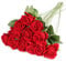 Anaoo 12 STK Künstliche Rosen Blumen Realistische Seidenblumen Rosen Bulk Brautstrauss Blumenstrauß Dekoration Hochzeitsstrauß Party Hausgarten Büro Mittelstücke Dekor Blumenarrangement, Rot