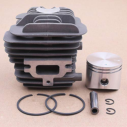Heaveant Strumenti da Giardinaggio Cilindro Pistone Anello Pinze Kit 45 Millimetri per EMAK OLEO Mac 952 EFCO 152 50082012 Motosega Pezzi di Ricambio Attrezzi da Giardino
