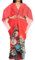 Bsubseach Plus Size Caftan Dresses for Women Swimsuit Cover Up Batwing Sleeve Summer Maxi Kaftan Dress Butterfly Print