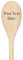 60 Second Makeover Limited Personalised Wooden Spoon Your Text Here Spoon Baking Gift