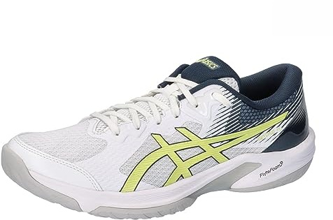 ASICS Herren Beyond Ff Sneaker, White Glow Yellow, 45 EU
