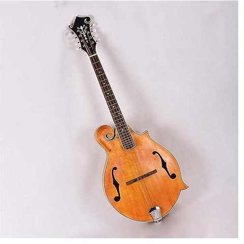 Instrumento De Mandolina De Chapa Completa Hecho A Mano De Octava Baja De Mandolina De 8 Cuerdas De Bajo Medio Mandolina para Adultos