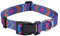 Mihqy Hundehalsband, Verstellbares, Weich & Komfort Hunde Halsband, Böhmisches, Blumen, geometrisches, Stammes Design, für Kleine, Mittlere und Große Hunde(Orange Ethnic Style,S)