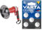 Rothenberger Industrial Pressluft Rohrreiniger inkl. 4 Gummiadapter & VARTA Batterien Knopfzellen CR2032, 5 Stück, Power on Demand, Lithium, 3V