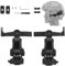 Gunyoo Tactical Helmet Rail Adapter Headset Halter Kopfhörer Zubehör für OPS Core ARC & Team Wendy Rail Multi-Angle Rotation Noise Cancelling Pickup Shooting Headset für Airsoft (Schwarz)