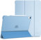 ProCase for iPad Air 13 Inch Case M3 2025/ M2 2024, Slim Smart Cover iPad 13 Air M3 M2 Case with Translucent Hard Shell Back, Support Touch ID, Auto Wake/Sleep -Blue