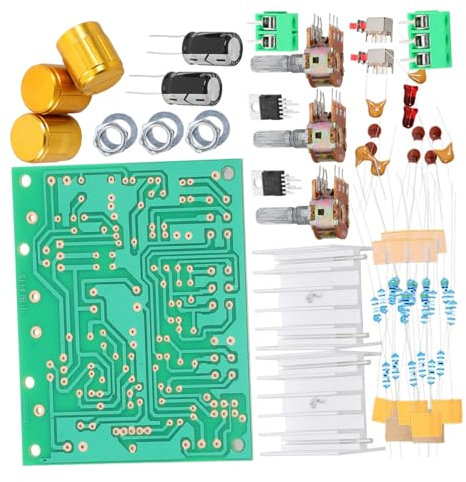 JECOMPRIS 1 Satz Verstärkerplatine Kit Leistungsverstärkerplatine Leistungsverstärkermodul Audio Stereo Verstärkerplatine Audio Verstärker Amp Bord Audio Stereo Verstärker Amp Bord