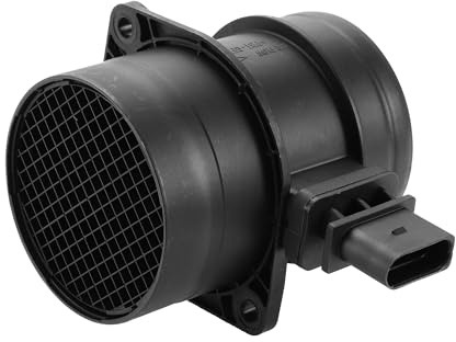 TUCKBOLD Capteur De Débit D'Air Massique Pour Audi A3 2010-2013 1pc | Pour VW Golf 10-14, Pour VW Jetta 09-14, Noir, Plastique/Métal, 03G906461C, 5 Broches, Installation Facile