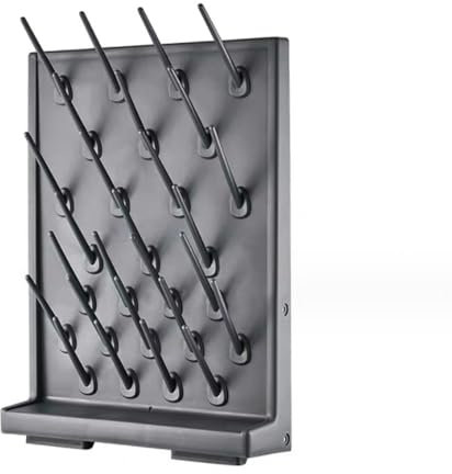 Labor-Abtropfgestell, abnehmbares Abtropfgestell aus PP, Glaswaren, mit 27 Heringen, Laborbedarf, Reinigungsausrüstung für Schule, Laborutensilien