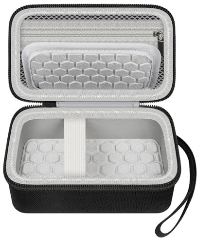 Digital Camera Carrying Case Compatible with CAMKORY/for VAHOIALD/for Canon PowerShot G7X/ for Sony DSCW800 Compact Small Camera Storage Bag for Boys Girls Kids - Black